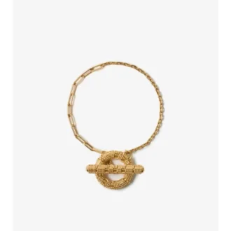 Pulsera con barra en T y granulado a cuadros 