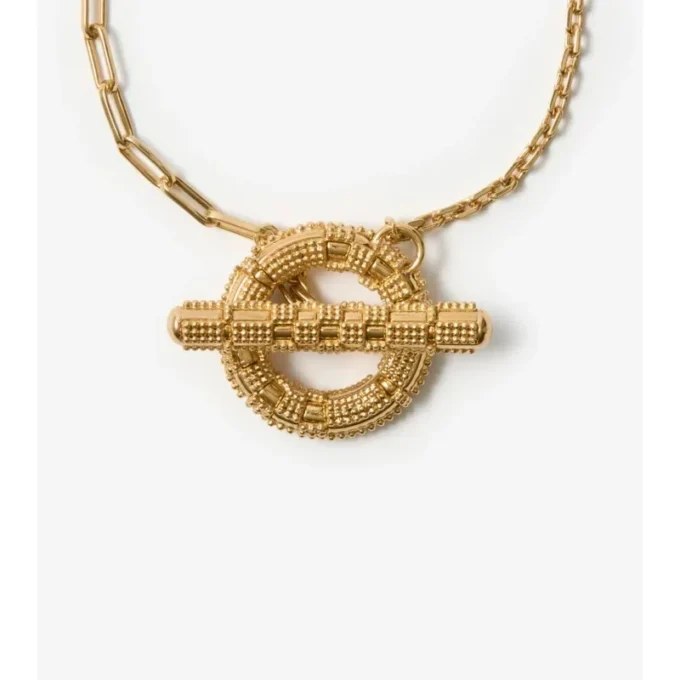 Pulsera con barra en T y granulado a cuadros 