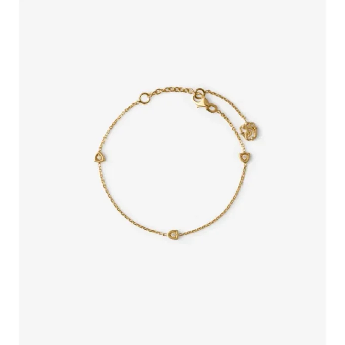 Pulsera de cadena con escudos