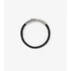 Pulsera de cuero con diseño de cuadros