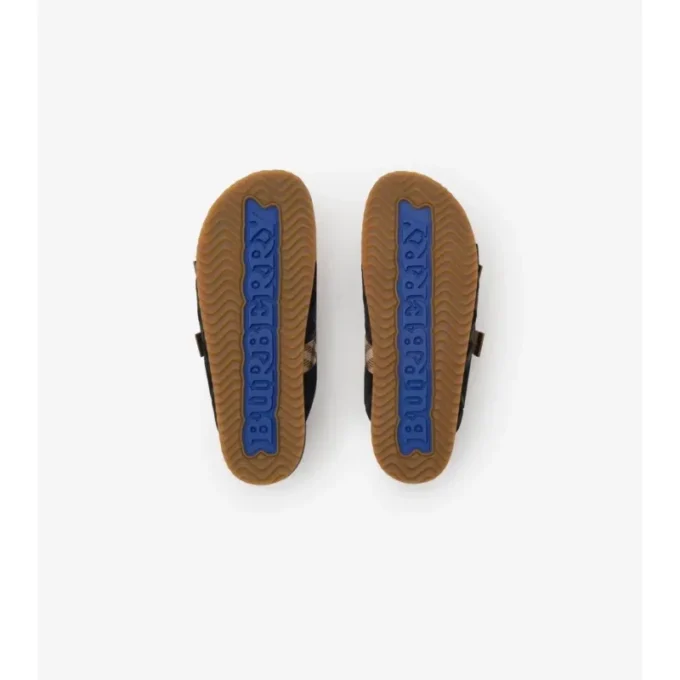 Sandalias Urchin de ante con estampado de cuadros