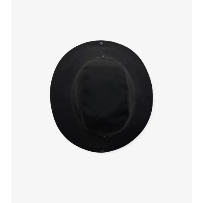 Sombrero de gabardina con ala a cuadros