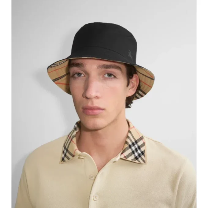 Sombrero de pescador reversible de Gabardine