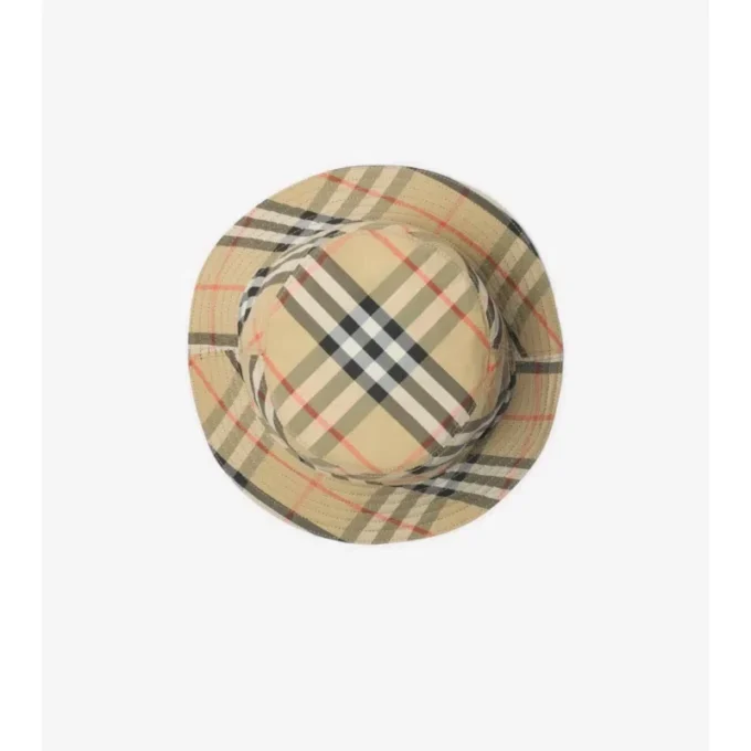 Sombrero de pescador reversible de nailon con estampado Knight