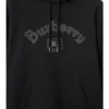 Sudadera con capucha de algodón con logotipo gótico