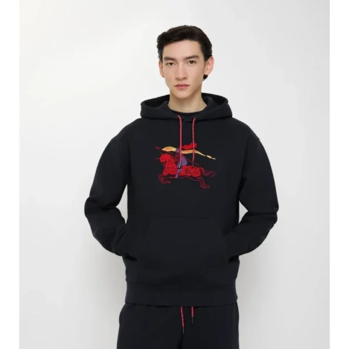 Sudadera con capucha de algodón EKD