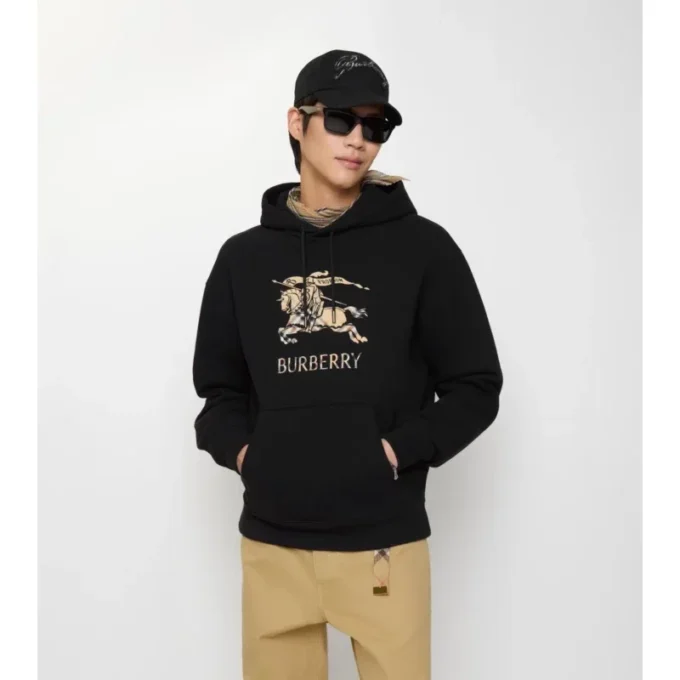 Sudadera con capucha de algodón EKD Ombra