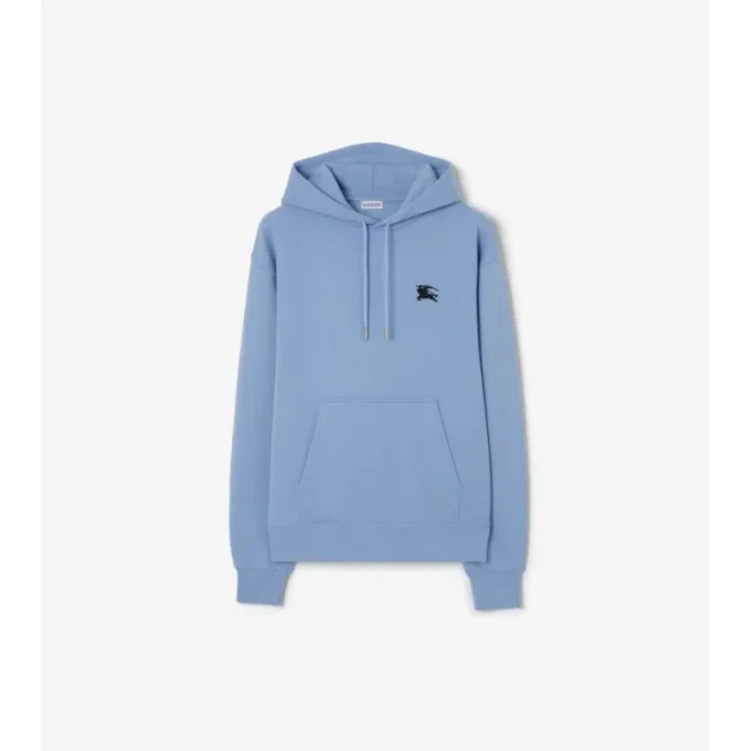 Sudadera con capucha de algodón Knight Stamp
