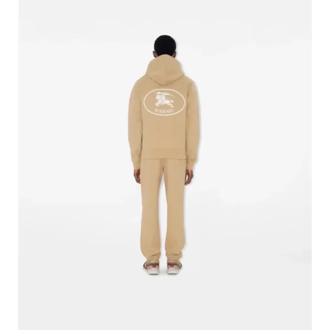 Sudadera con capucha de algodón Knight Stamp