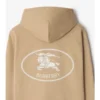 Sudadera con capucha de algodón Knight Stamp