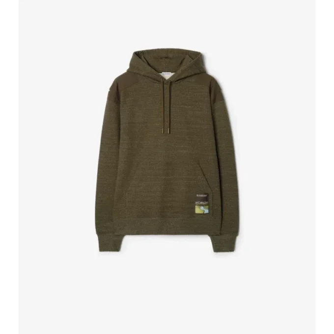 Sudadera con capucha de algodón Landscape Label