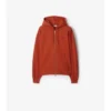Sudadera con capucha y cremallera de algodón con logotipo gótico