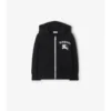 Sudadera con capucha y cremallera de algodón EKD