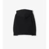 Sudadera con capucha y cremallera de algodón EKD