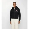 Sudadera con capucha y cremallera de algodón EKD