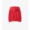 Sudadera con capucha y cremallera de algodón EKD