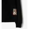 Sudadera de algodón Check Label