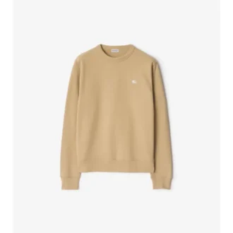 Sudadera de algodón con estampado de caballero