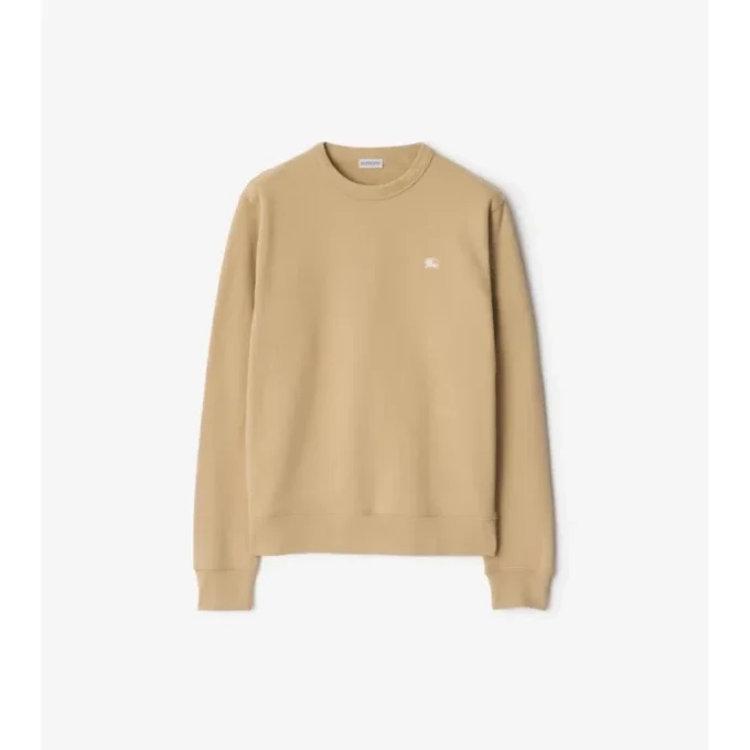 Sudadera de algodón con estampado de caballero