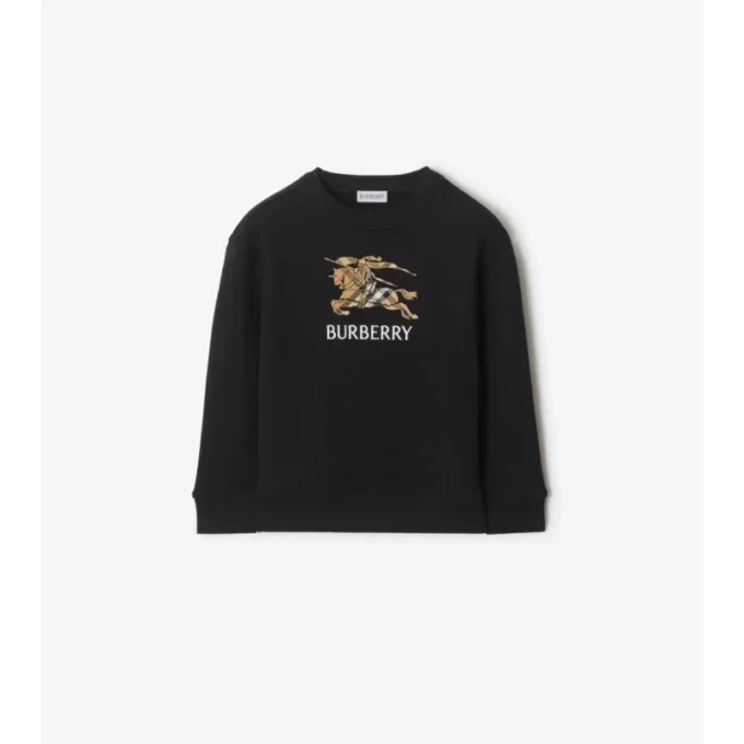 Sudadera de algodón con estampado EKD Check