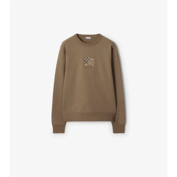 Sudadera de algodón con estampado EKD Check
