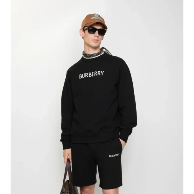 Sudadera de algodón con logotipo