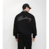 Sudadera de algodón con logotipo en cursiva