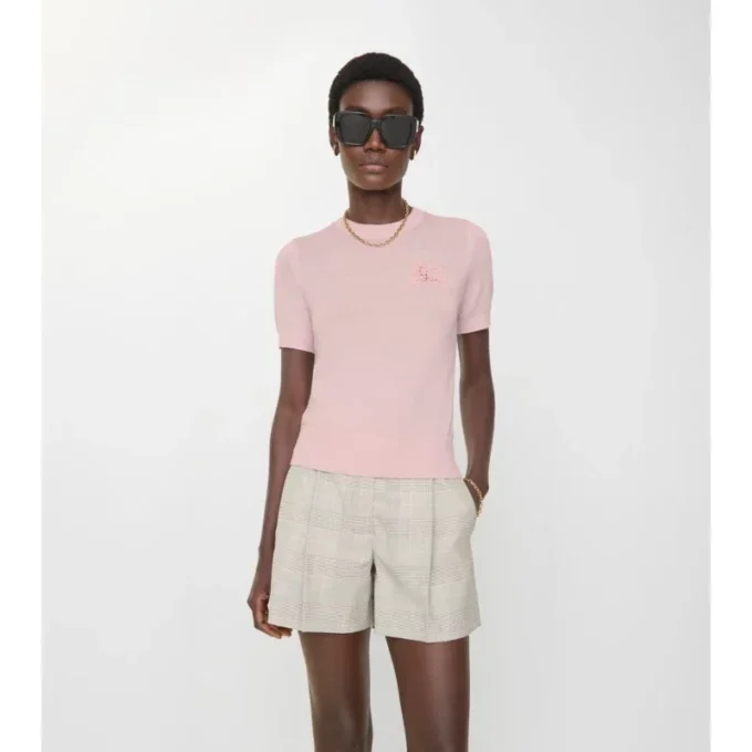 Top de lana y algodón EKD