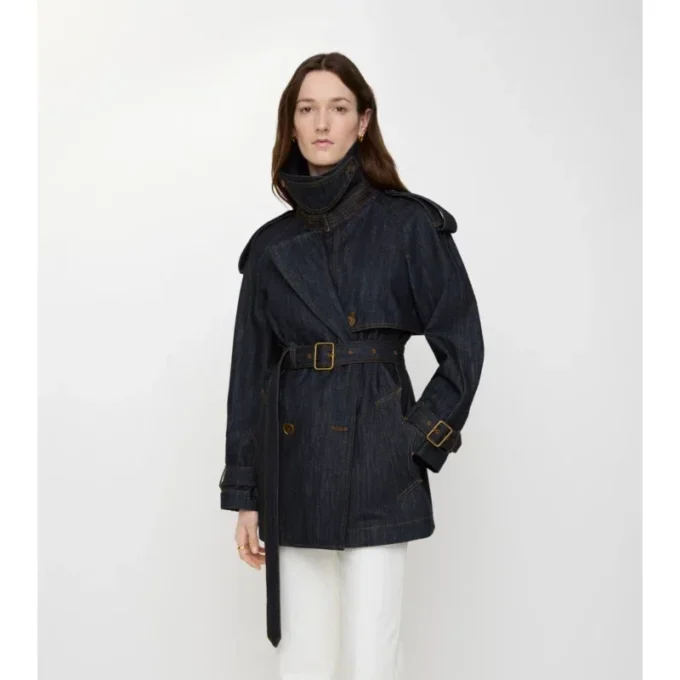 Trench Coat corto Fitzrovia de Denim