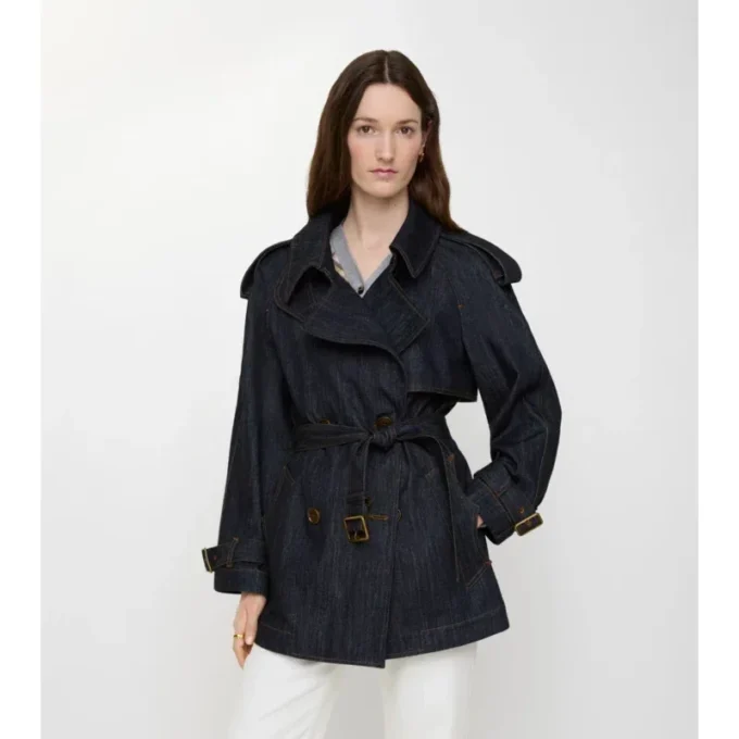Trench Coat corto Fitzrovia de Denim