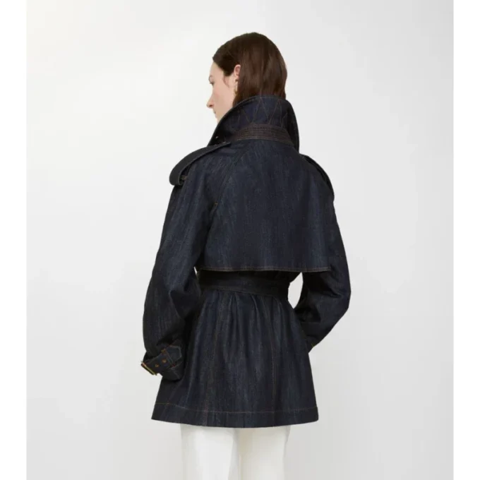Trench Coat corto Fitzrovia de Denim