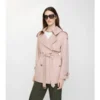 Tropical Gabardine Fitzrovia corta de Gabardine Trench Coat