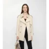 Tropical Gabardine Fitzrovia corta de Gabardine Trench Coat