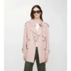 Tropical Gabardine Fitzrovia corta de Gabardine Trench Coat