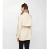 Tropical Gabardine Fitzrovia corta de Gabardine Trench Coat