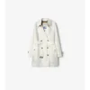 Tropical Gabardine Kensington corta de Gabardine Trench Coat