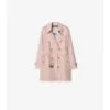Tropical Gabardine Kensington corta de Gabardine Trench Coat