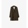 Tropical Gabardine Kensington corta de Gabardine Trench Coat