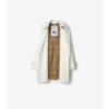Tropical Gabardine Kensington corta de Gabardine Trench Coat