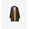 Tropical Gabardine Kensington corta de Gabardine Trench Coat