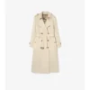 Tropical Gabardine Waterloo larga de gabardina Trench Coat