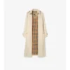 Tropical Gabardine Waterloo larga de gabardina Trench Coat