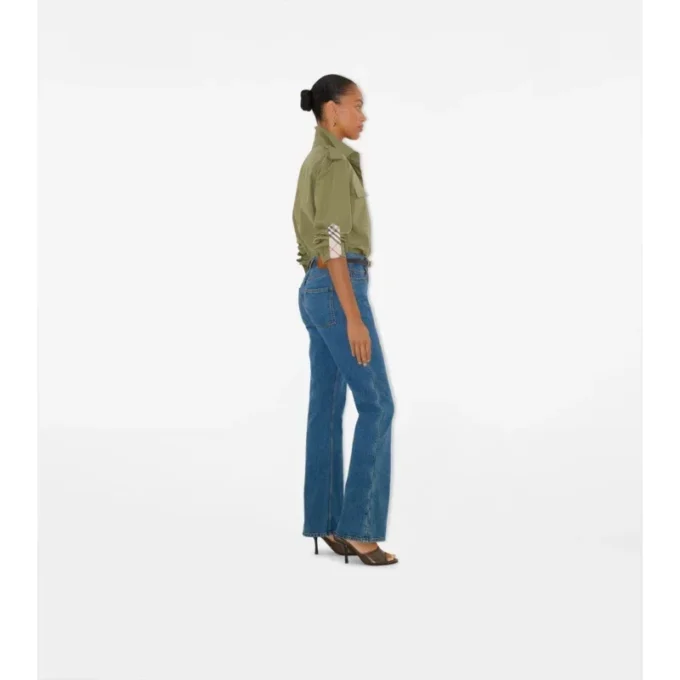 Vaqueros bootcut de talle alto