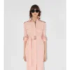 Vestido camisero de popelín de algodón
