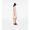 Vestido camisero de popelín de algodón