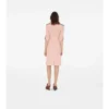 Vestido camisero de popelín de algodón
