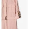 Vestido camisero de popelín de algodón
