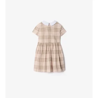 Vestido de algodón a cuadros
