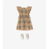 Vestido de algodón a cuadros