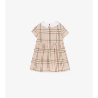 Vestido de algodón a cuadros
